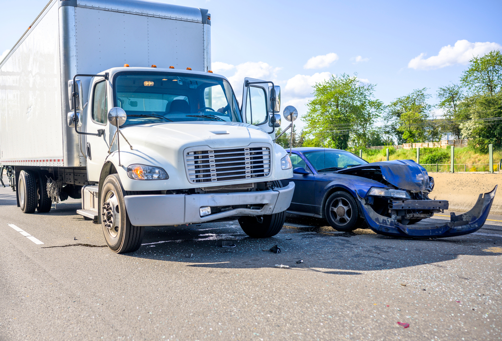 Semi-truck accident in Florida hitting car